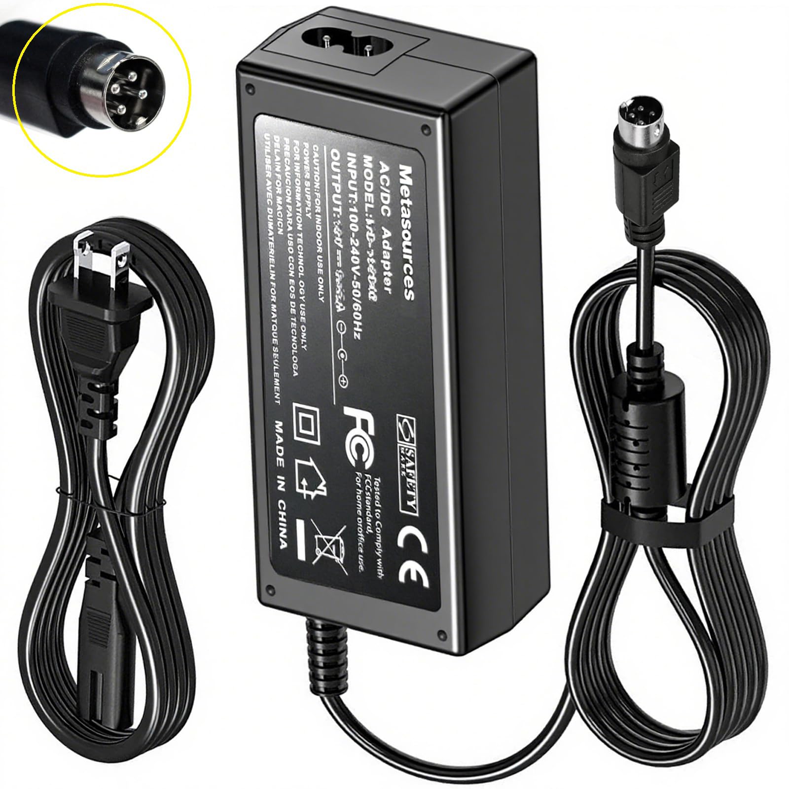 Amazon.com: 4-Pin AC/DC Adapter ﻿for Keysight P9370A P9371A P9372A